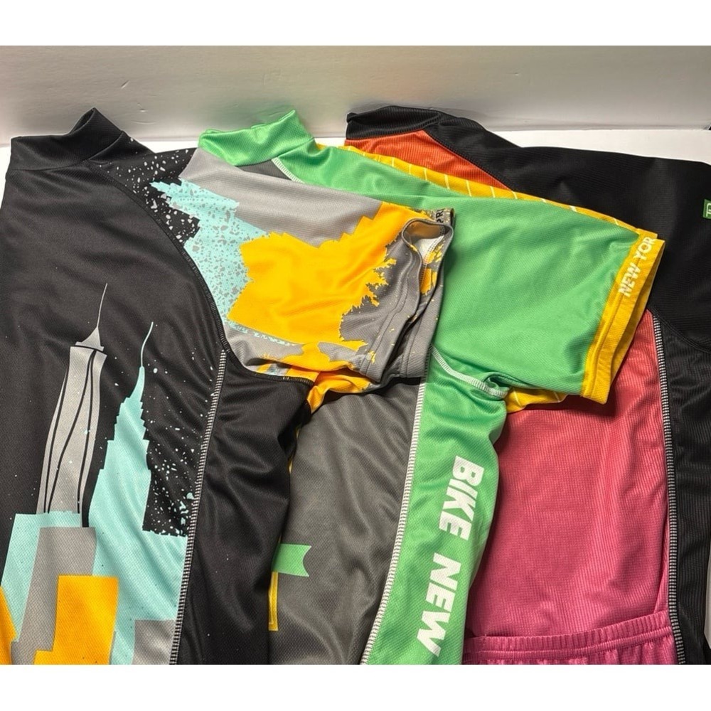 Cycling Shirts (3XL) Bundle (3 shirts) Five Boroughs of NYC Bike Tour 2015-19